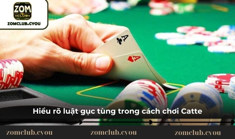 Hiểu rõ luật gục tùng trong cách chơi Catte