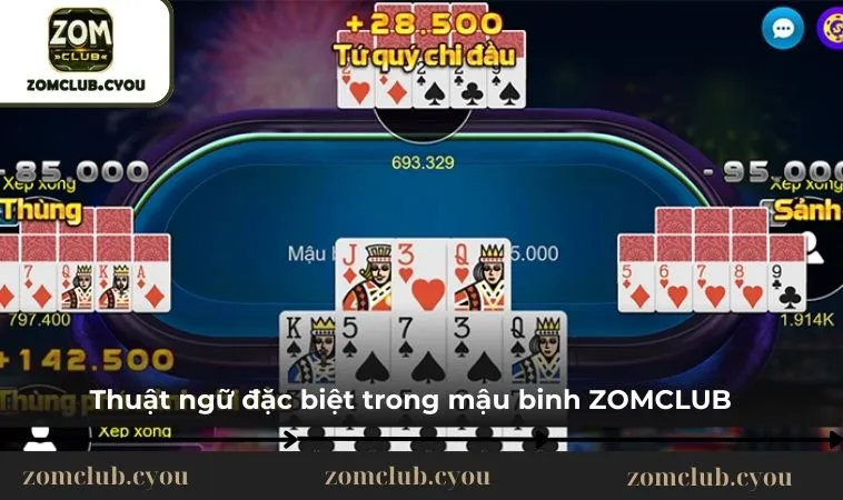 Thuật ngữ đặc biệt trong mậu binh ZOMCLUB